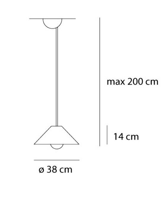 Artemide Aggregato Cono suspension