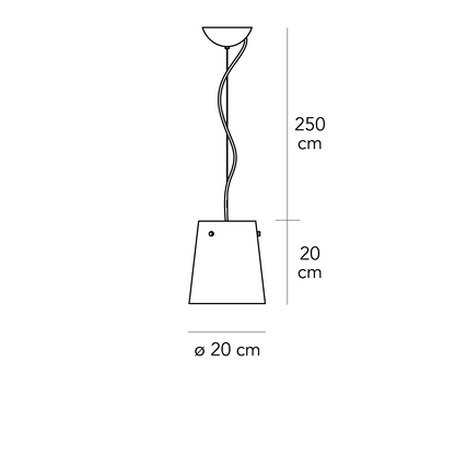 Fontana Arte Suspension fountain