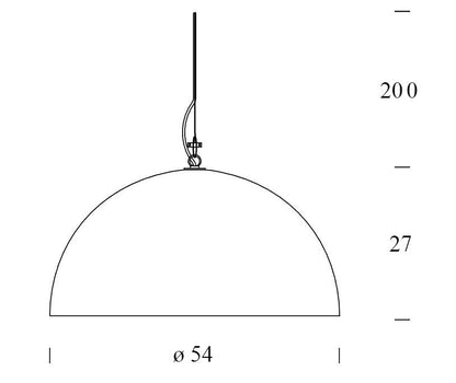 Fontana Arte Cupola suspension