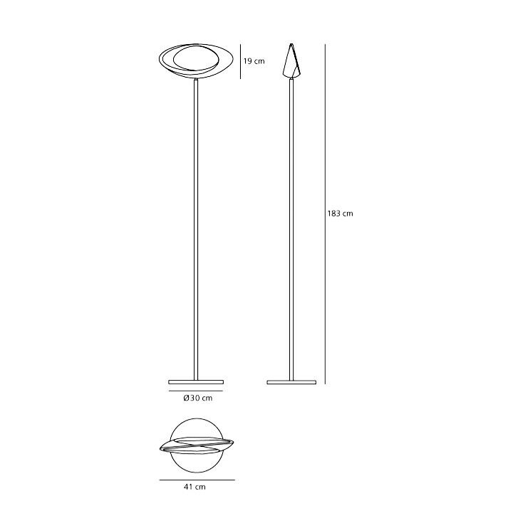 Artemide Cabildo LED floor