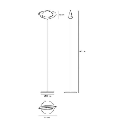 Artemide Cabildo LED floor