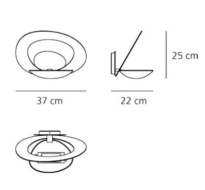 Artemide Pirce HALO (R7s) parete