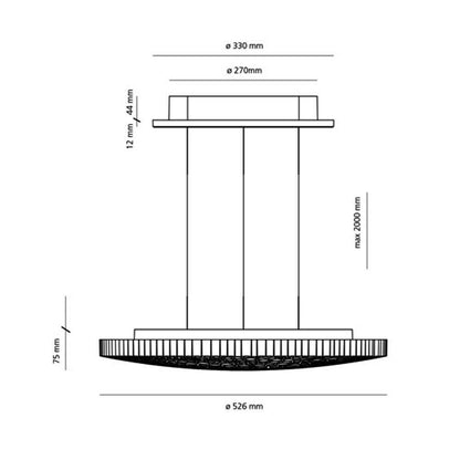 Artemide Calipso sospensione