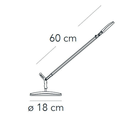 Fontana Arte Demi Volèe table