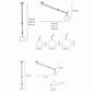Artemide Tolomeo Sospensione Decentrata