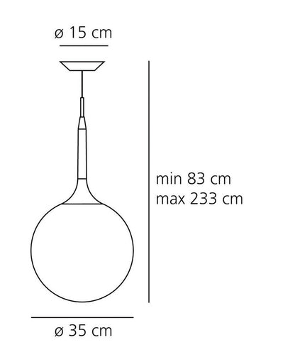 Artemide Castore sospensione