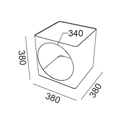 B-LINE - Ring - Modulo Contenitore / tavolino