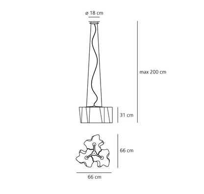 Artemide Logico 3 X 120° suspension