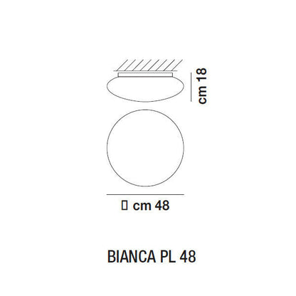 Vistosi Bianca - parete /soffitto