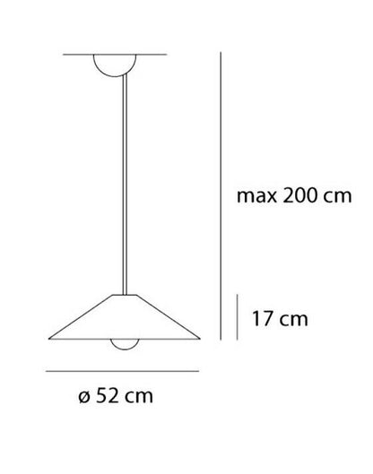 Artemide Aggregato Cono suspension