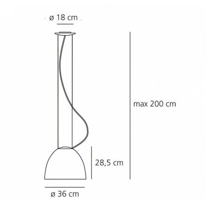 Artemide Nur Mini Gloss (E27) suspension