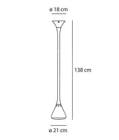 Artemide Pipe LED sospensione