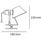 Artemide Tolomeo Pinza LED