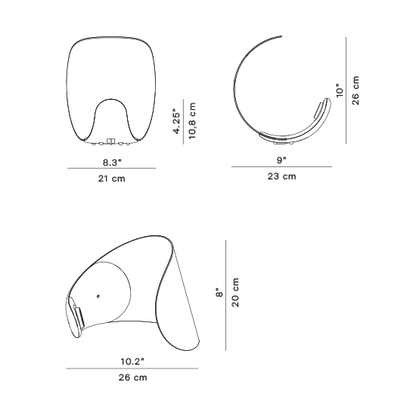 Luceplan Curl tavolo