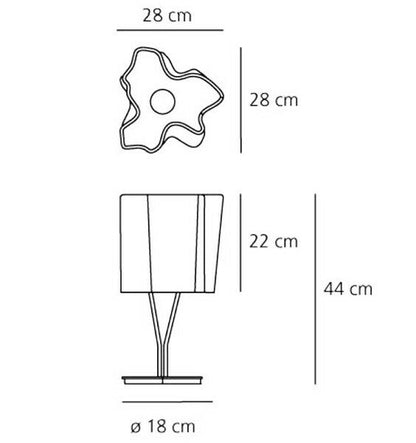 Artemide Logico Mini tavolo