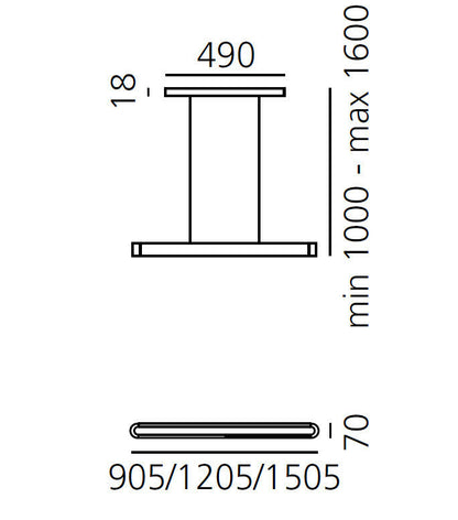 Artemide Talo (90,120,150) suspension