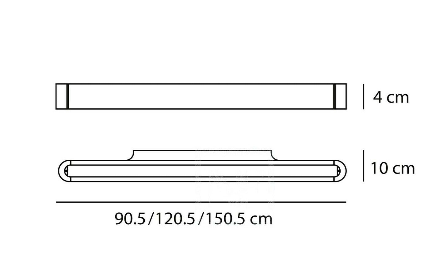 Artemide Talo (90 ,120, 150) parete - DIMMERABILE