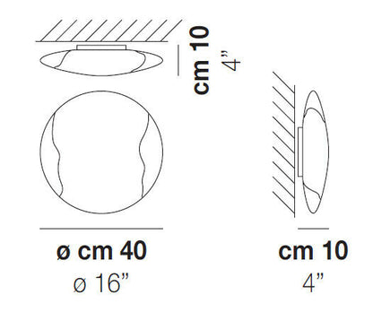 Vistosi Lio soffitto / Parete