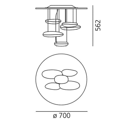 Artemide Mercury Mini LED soffitto