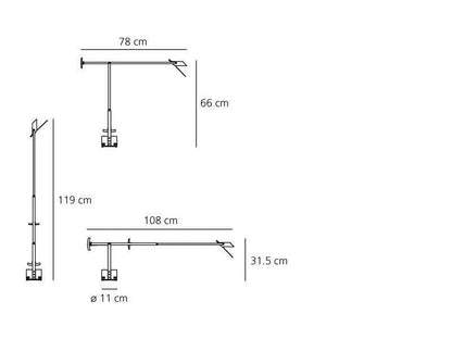 Artemide Tizio LED table