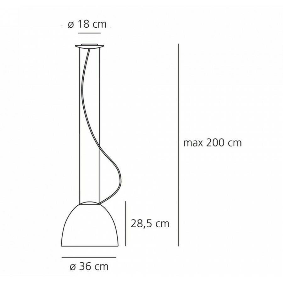 Artemide Nur Mini LED sospensione
