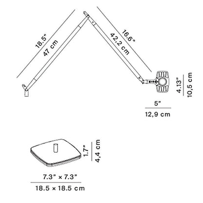 Luceplan Otto Watt table