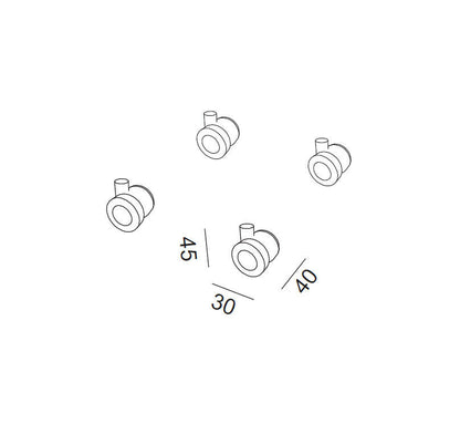 B-LINE - Ring - Modulo Contenitore / tavolino