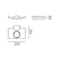 Artemide Microsurf parete