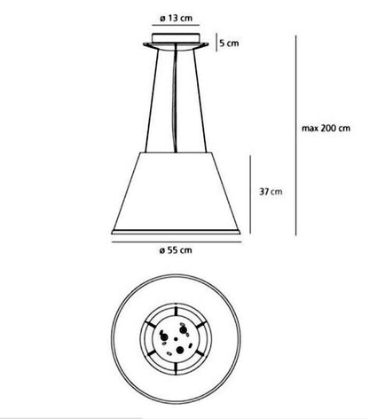 Artemide Choose Mega suspension