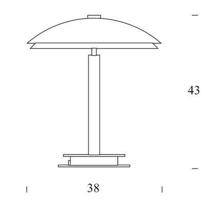 Fontana Arte Bis, Tris table