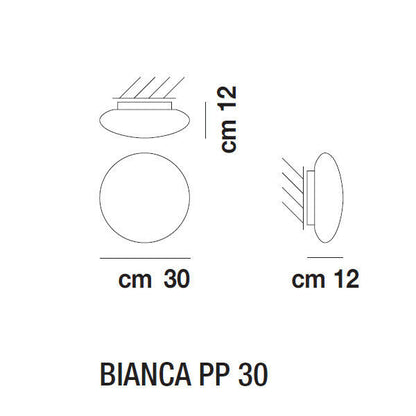 Vistosi Bianca - parete /soffitto