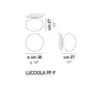Vistosi Lucciola parete / soffitto