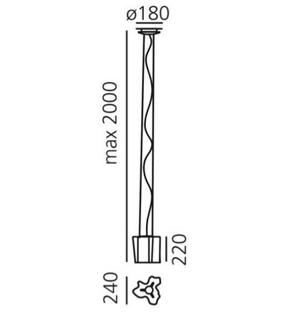 Artemide Logico / Logico Mini sospensione