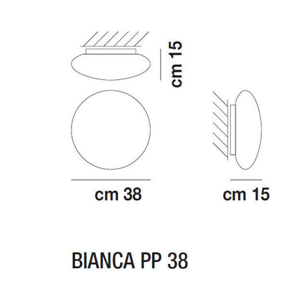 Vistosi Bianca - parete /soffitto