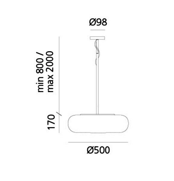 Artemide Danese Itka suspension