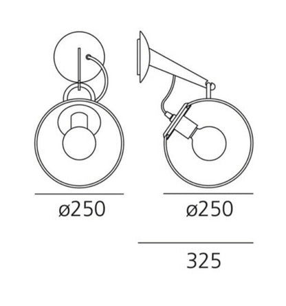 Artemide Miconos parete