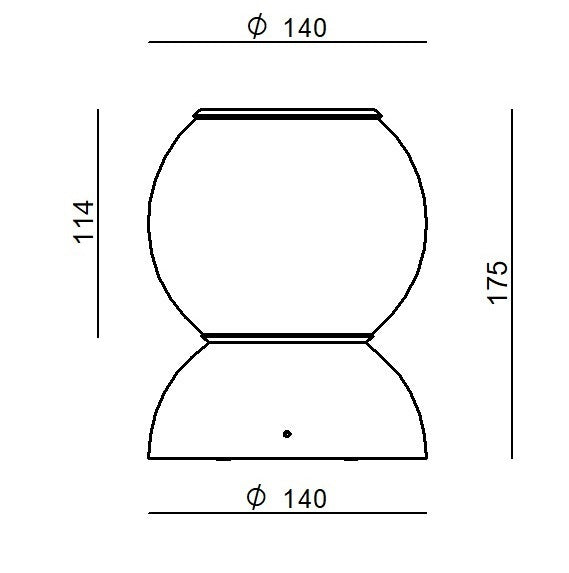 Stilnovo Gravitino 541 Parete/Soffitto