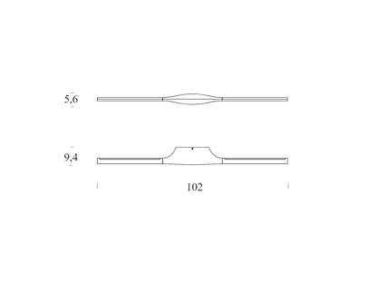 Fontana Arte Apex parete