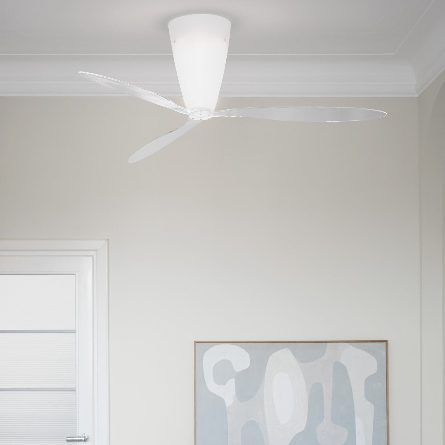 Luceplan Blow - Ventilatore a soffitto con Telecomando