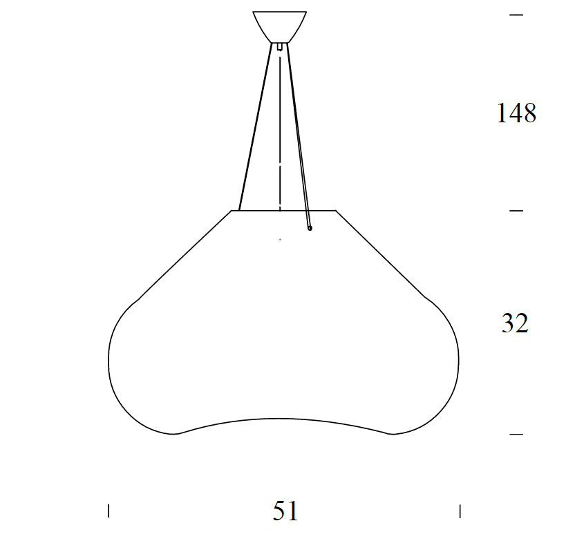 Fontana Arte Bolla suspension