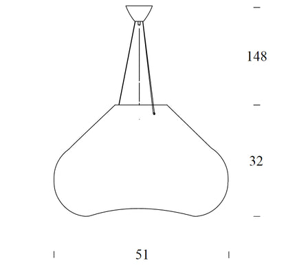 Fontana Arte Bolla suspension