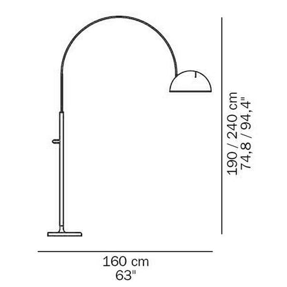 Oluce Coupè 3320/R terra