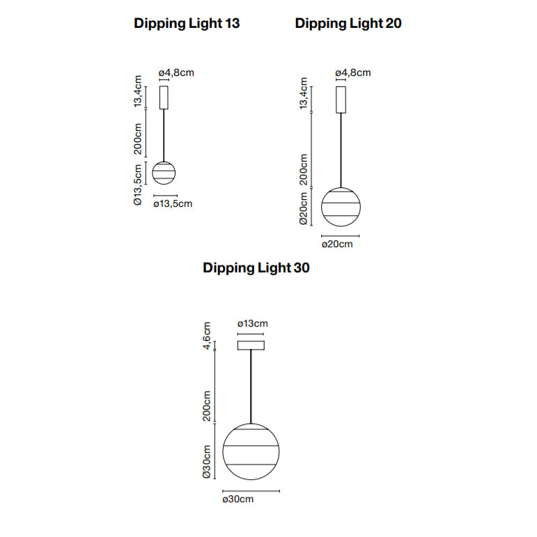 Marset Dipping Light sospensione