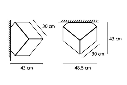 Artemide Edge parete/soffitto