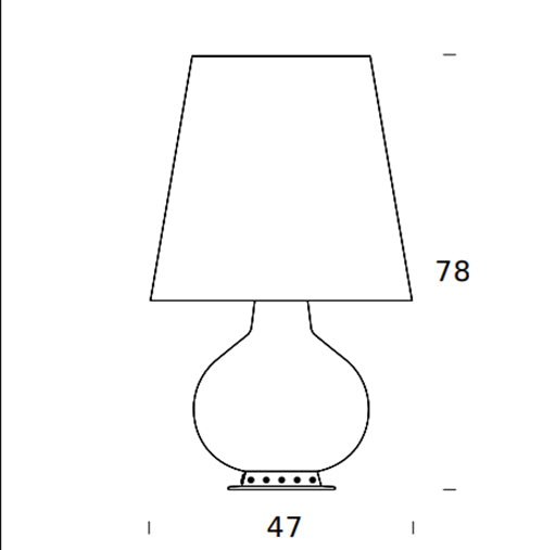 Fontana Arte Fontana 1853 table