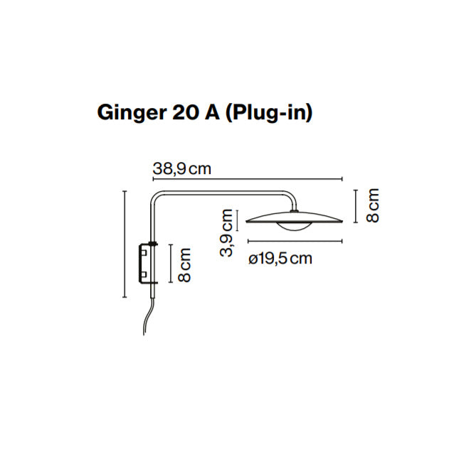 Marset Ginger Parete (Plug-in)