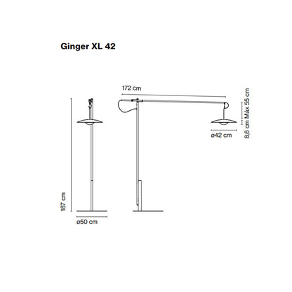 Marset Ginger XL 42 terra