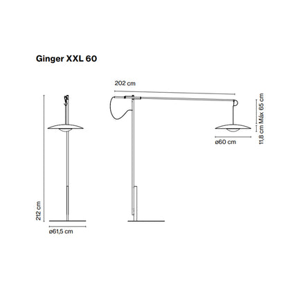 Marset Ginger XXL 60 terra