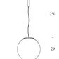 Fontana Arte Globo di Luce sospensione