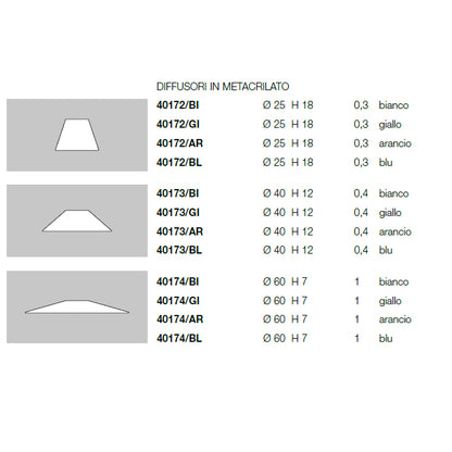 Martinelli Luce Lady Galala indoor sospensione